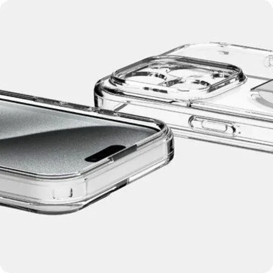 Cover Iphone 16 Pro Hybrid Clear Magsafe Avana Grip Itskins - Clear